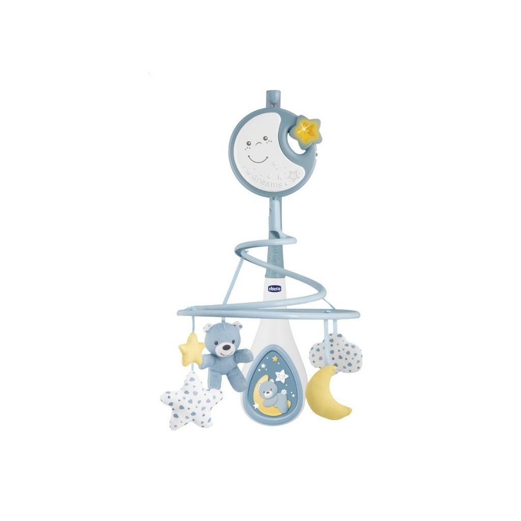 Chicco Mobiel met muziek Next2Dreams blauw