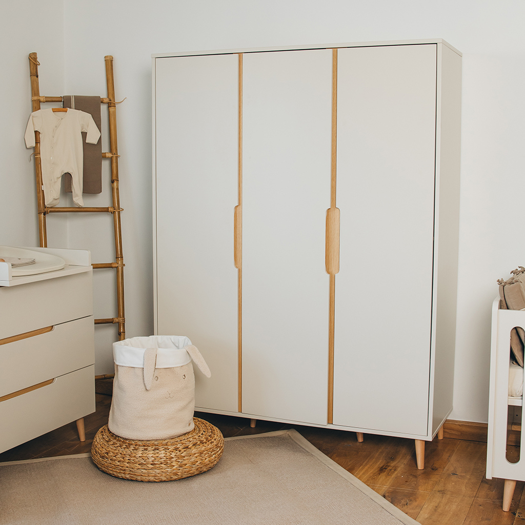 Pericles Kast met 3 deuren Nomad dune beige