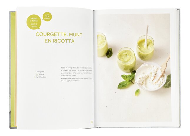 Béaba Kookboek Mijn eerste maaltijden Babycook