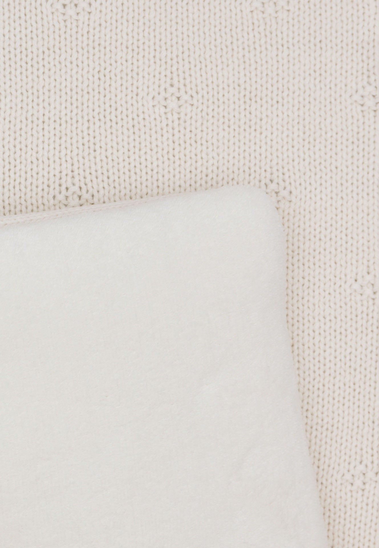 Jollein Parklegger Cosy Knit Ivory B 75 x L 95 cm