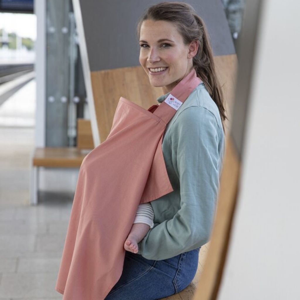 Owego Châle/écharpe d'allaitement Nursing Cocoon Epic Pink