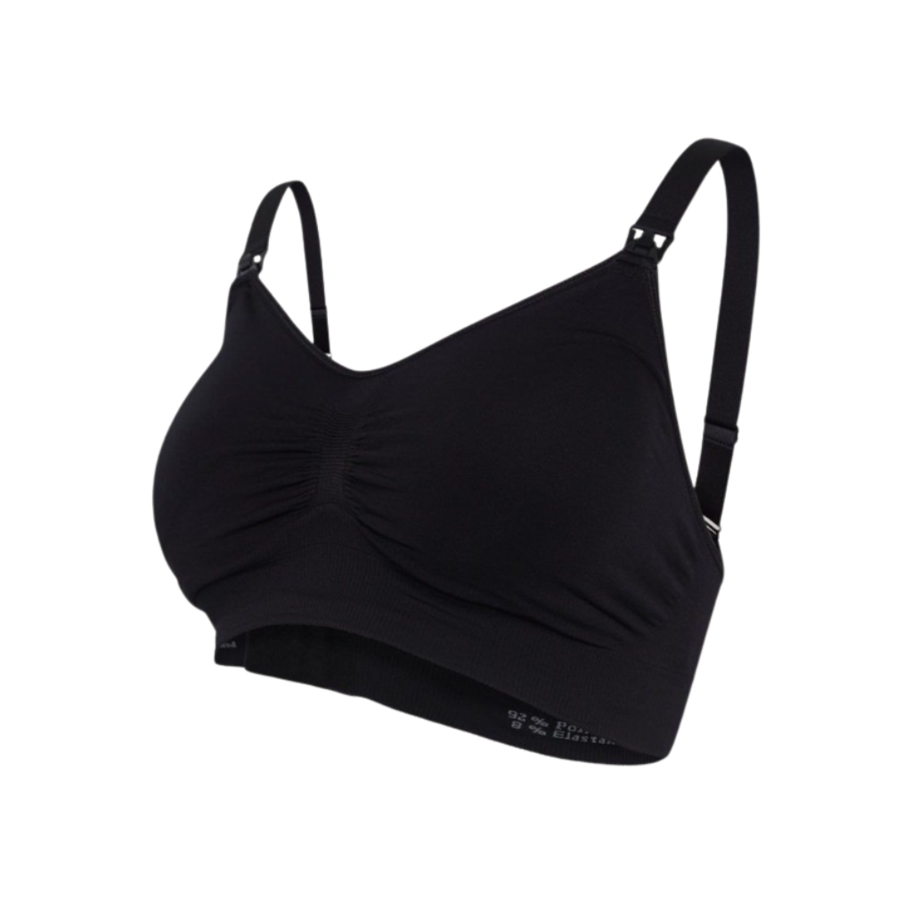 Carriwell Soutien-gorge d'allaitement 2.0 sans couture noir