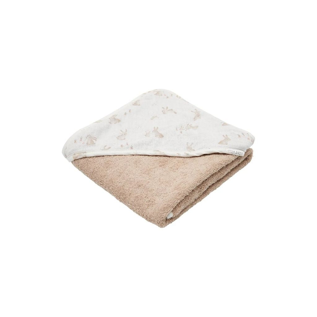 Little Dutch Badcape Baby Bunny beige