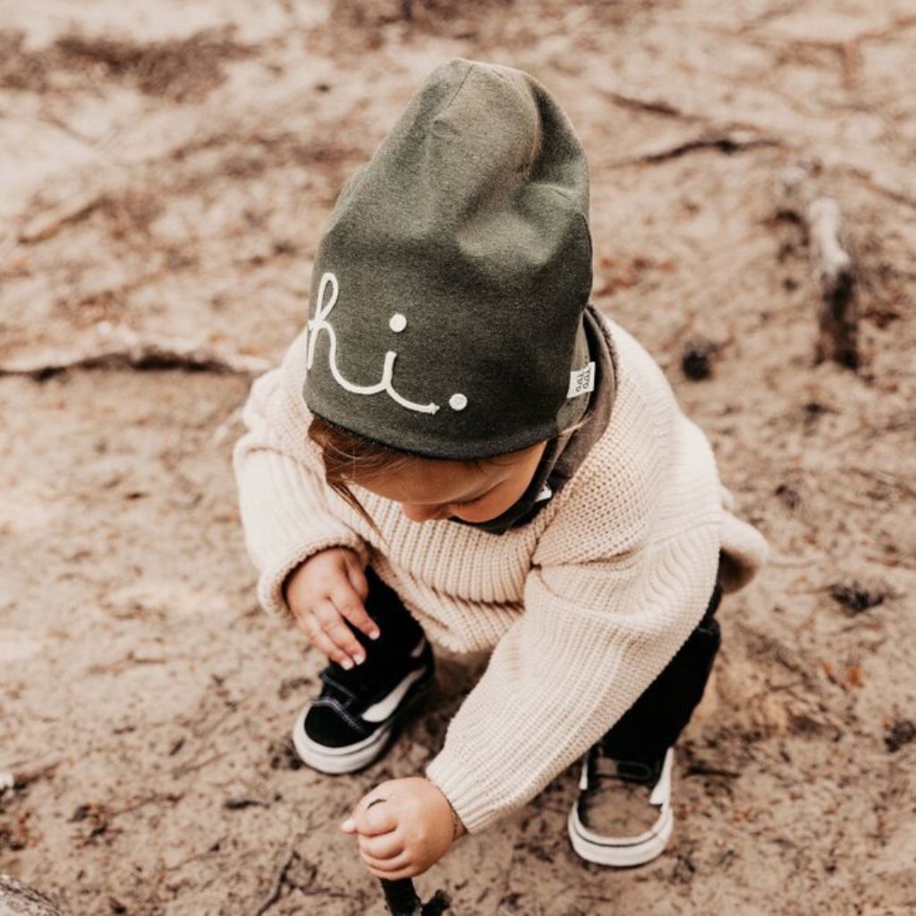 Aai Aai Muts Winter beanie Hi kaki