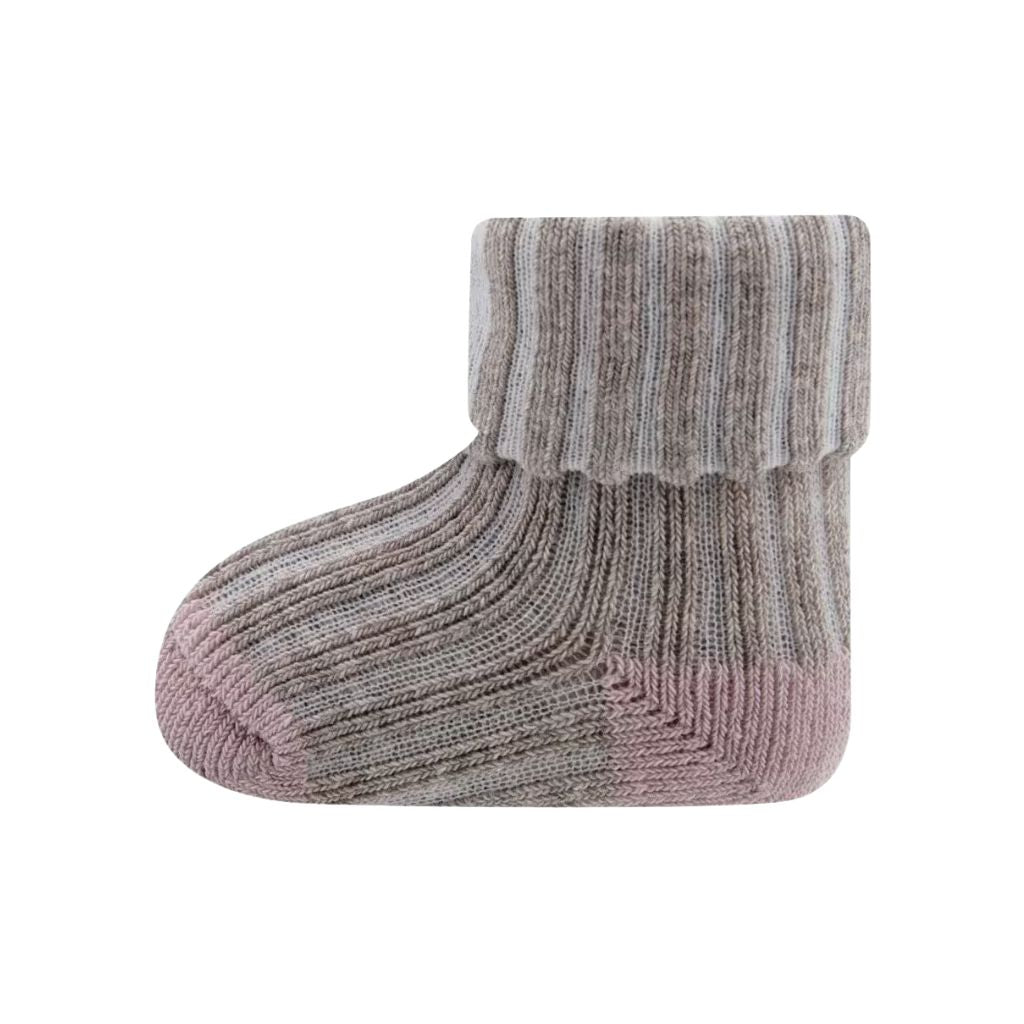 Ewers Kous New Born Uni Roze/Streep – 3 stuks