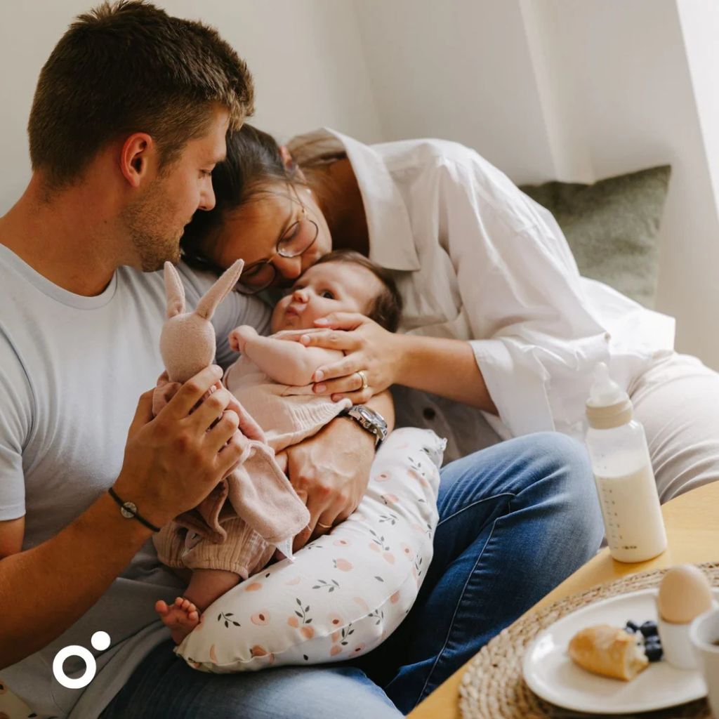 Doomoo Coussin d'allaitement Softy Peaches