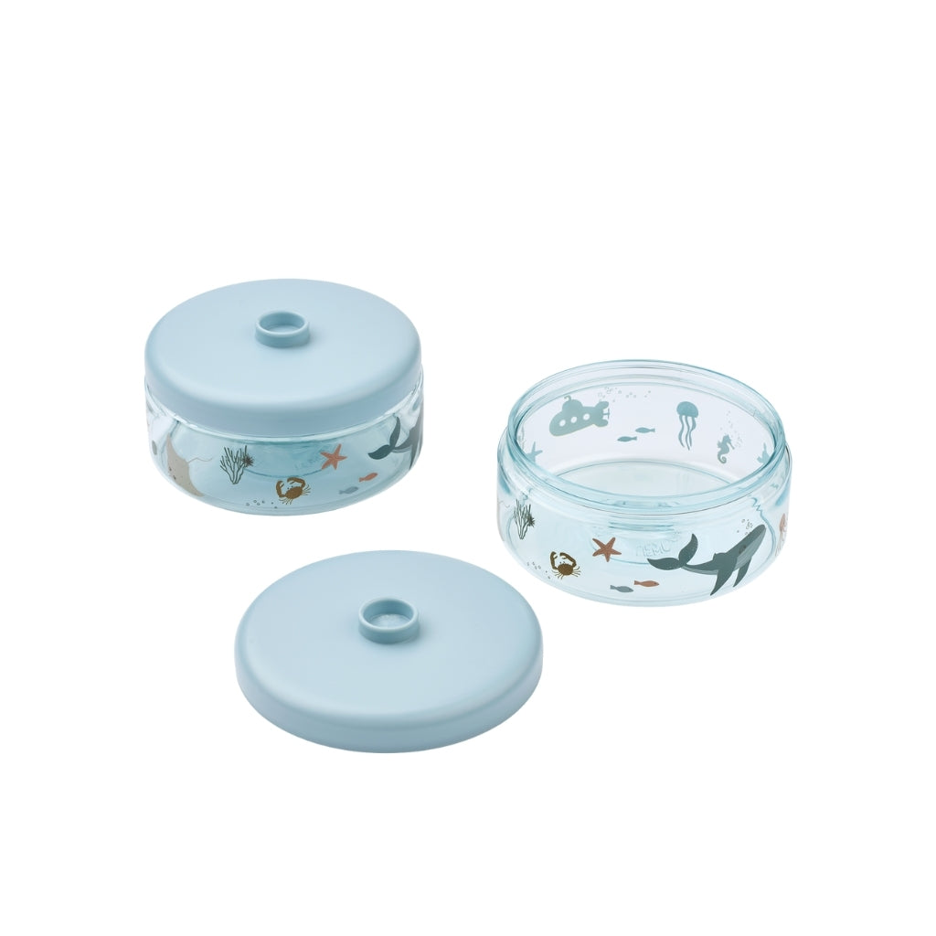 Liewood Bewaardozen Dominique Sea Creature Sandy – 2 stuks