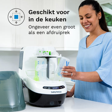 Baby Brezza Flessenwasser Pro Black/White