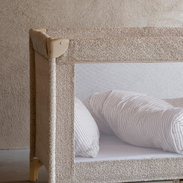 Quax Lit de voyage Bouclé Sheep 120 x 60 cm