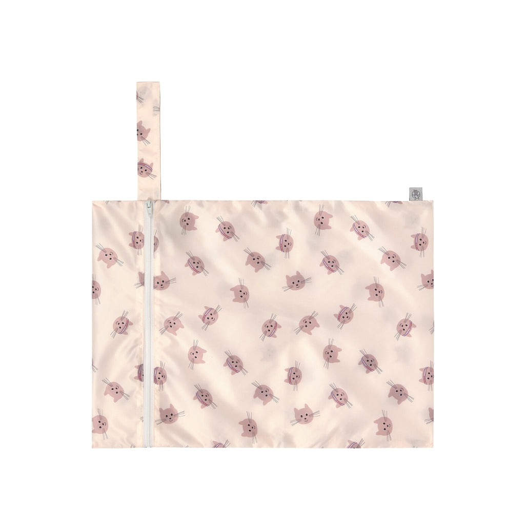 Lässig Wetbag Cat Beige/Paars - 2 stuks