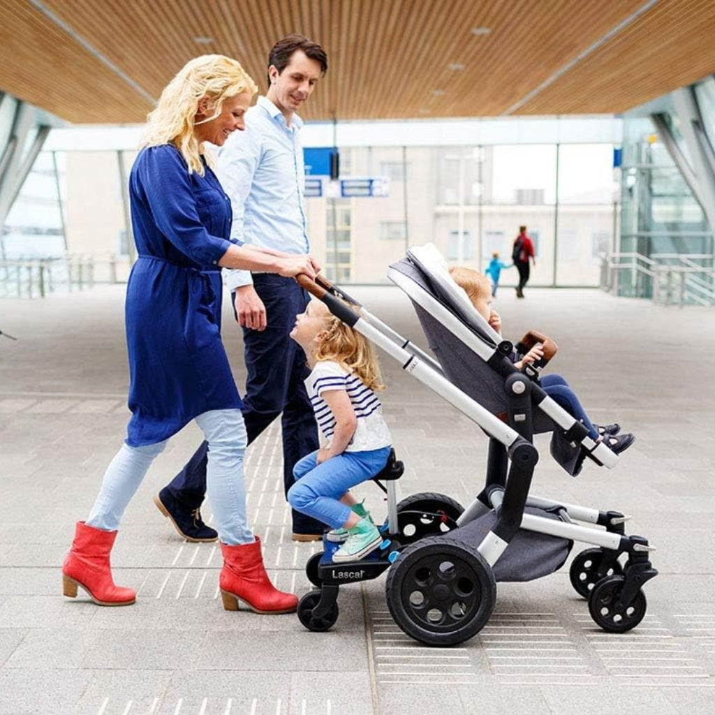 Lascal Meerijplankje Buggyboard Maxi+ Black Saddle