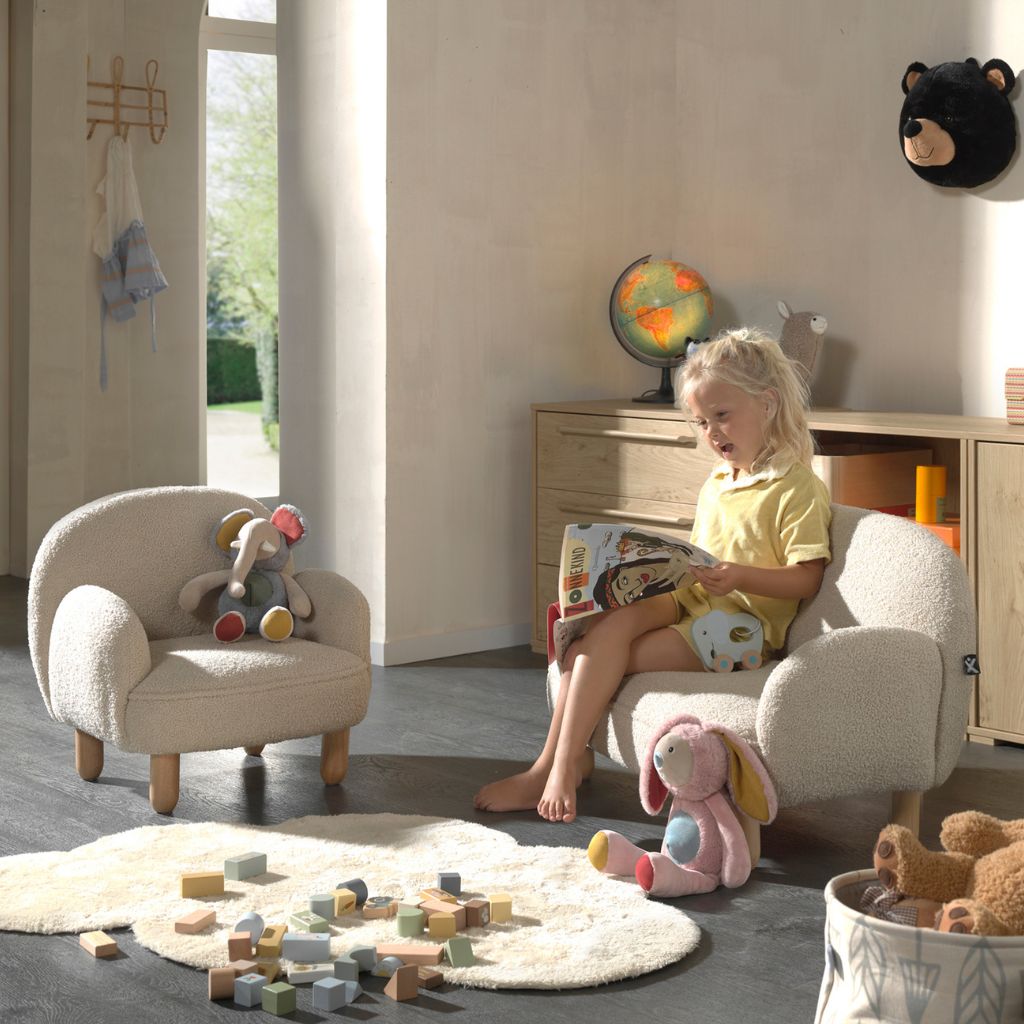 JAXX Rocky Sofa Enkel Mini Beige