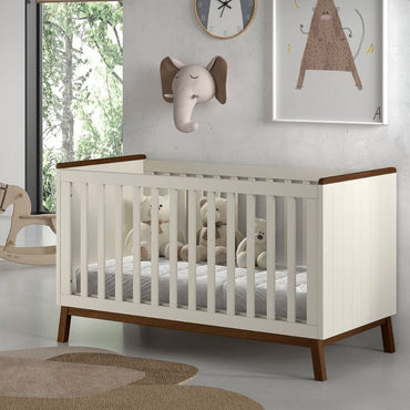 JAXX Meegroeibed Sezane Clay/Walnoot 70 x 140 cm