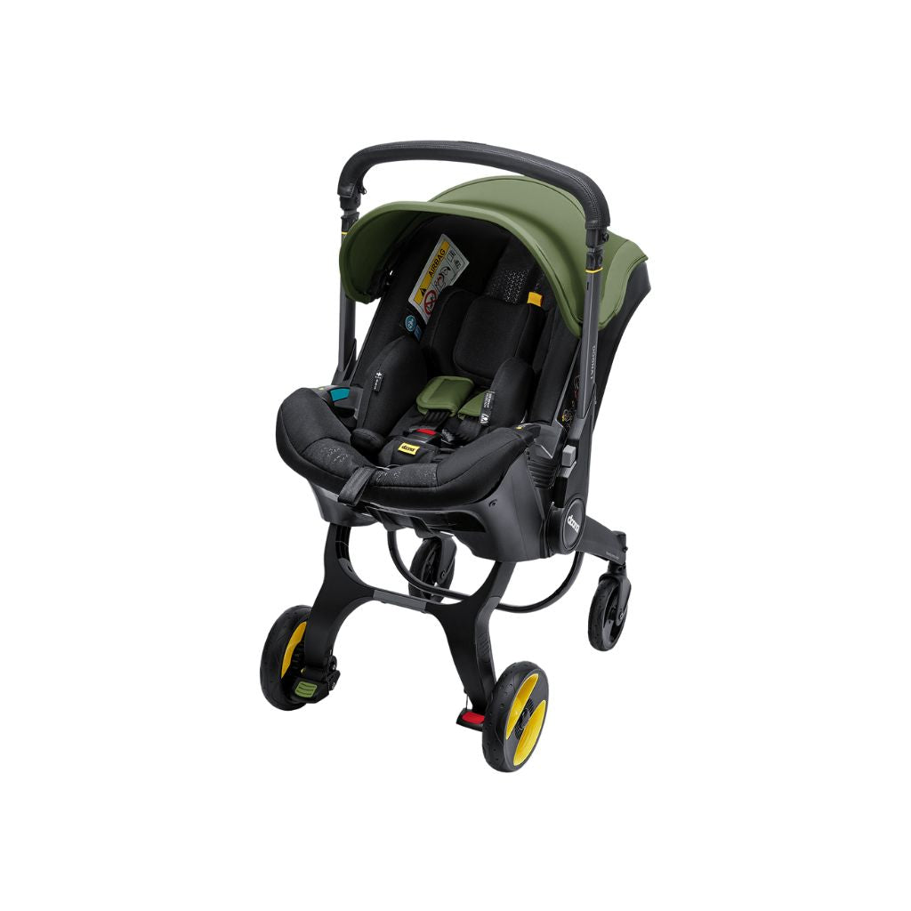 Doona Siège-auto portable transformable Infant Groupe 0+ Vert + base isofix