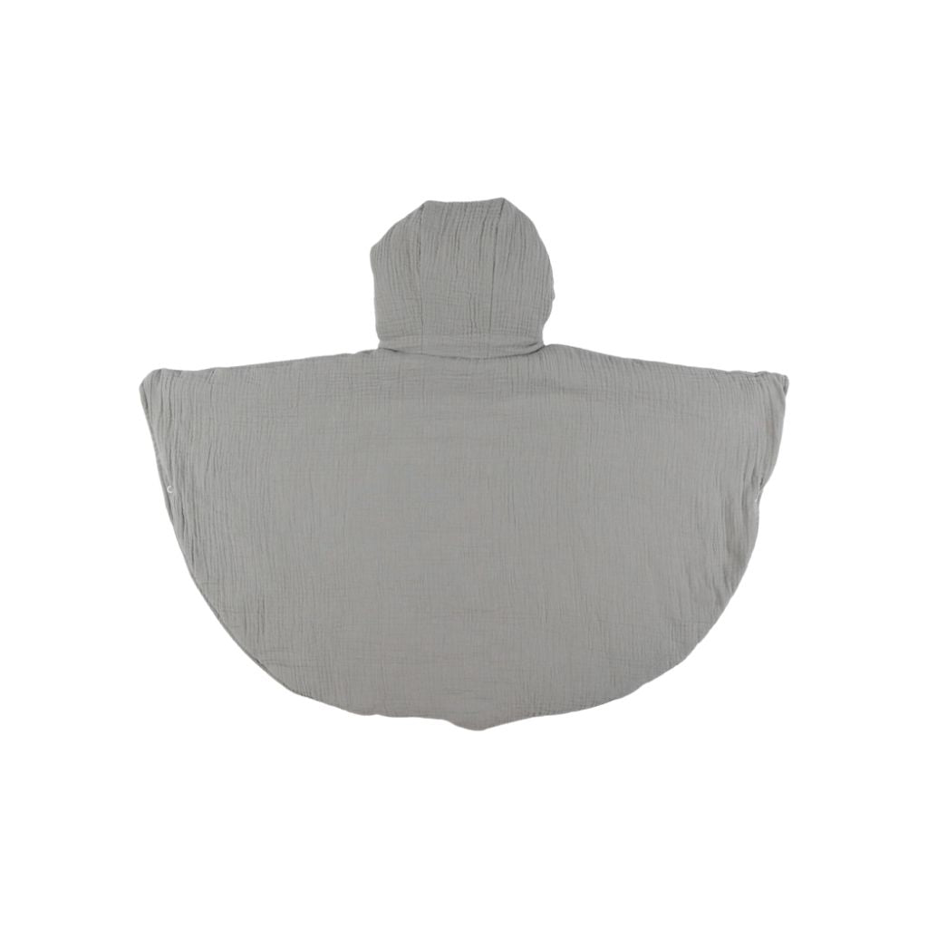Noukie's Poncho Bio Mousseline Kaki