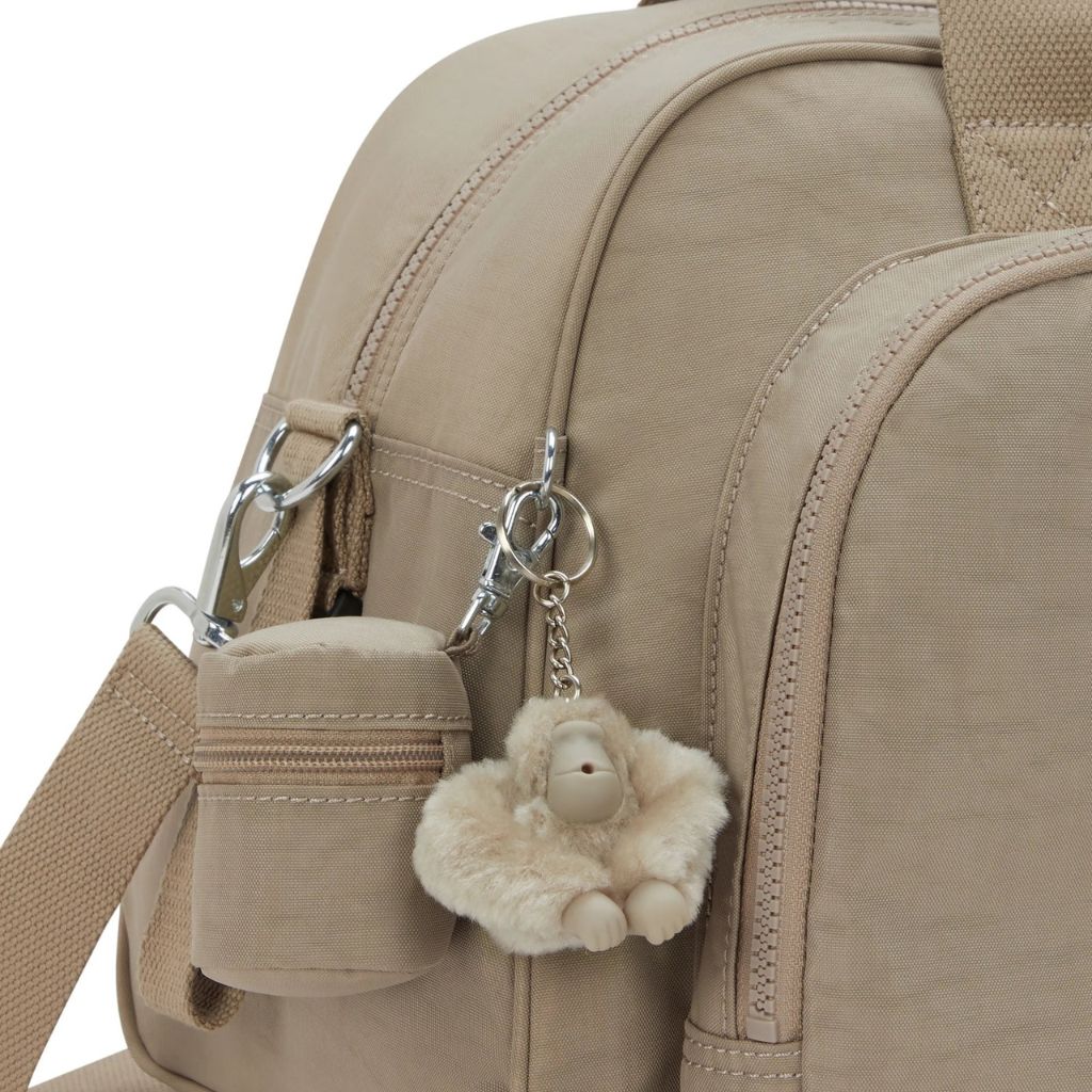 Kipling Sac à langer Camama Soft Taupe