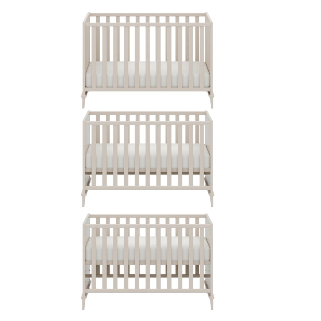 Yuny Lit de bébé Sister Lou Beige 60 x 120 cm