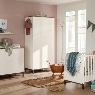 Yuny Armoire à 2 portes Lovely Aliv blanc