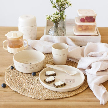 Lässig Set repas Miracle of Nature Beige – 4 pièces