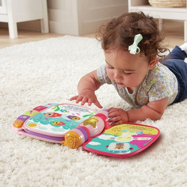 VTech Super Livre Enchanté Des Bébés Loulous Rose FR