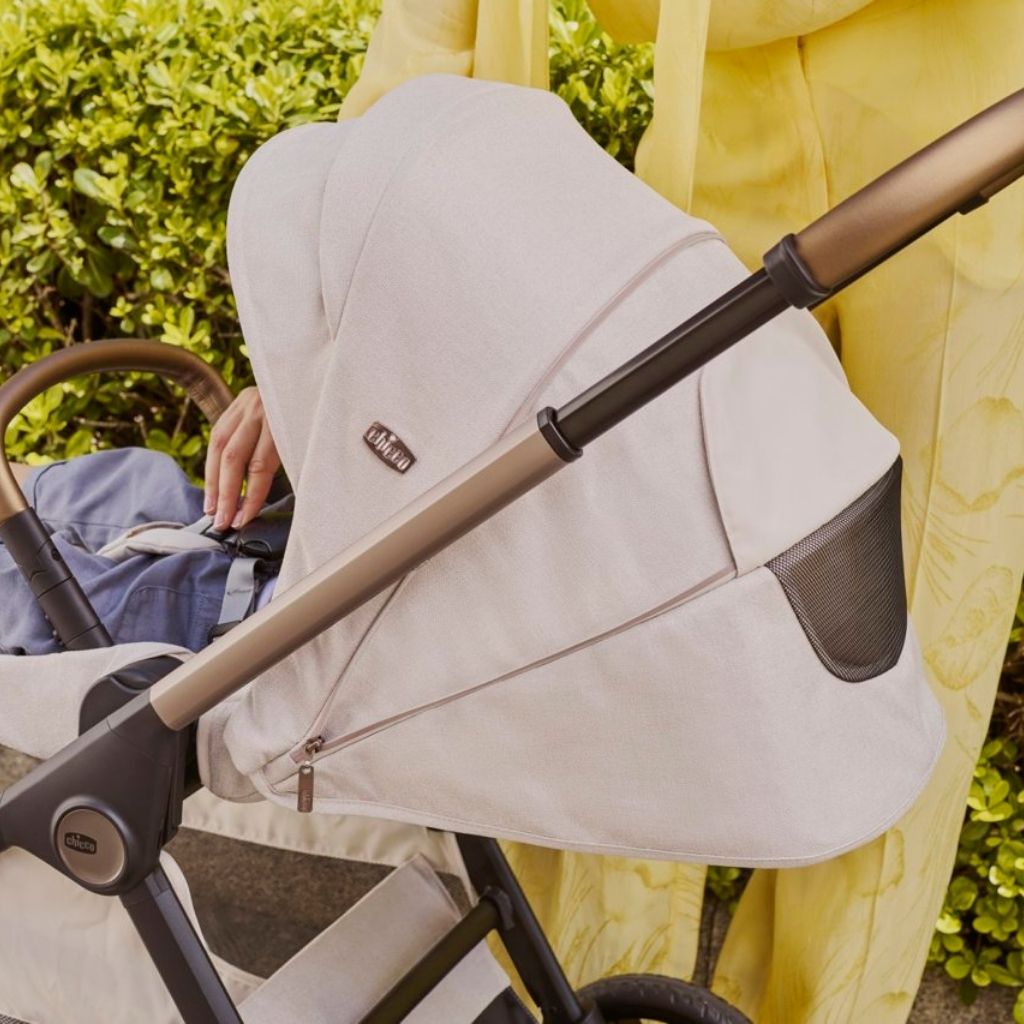 Chicco Poussette Bellagio 2 avec adaptateurs Caramel