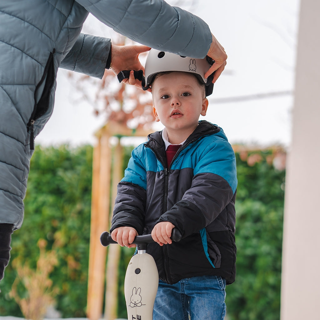Scoot & Ride Casque de vélo enfant Miffy XS