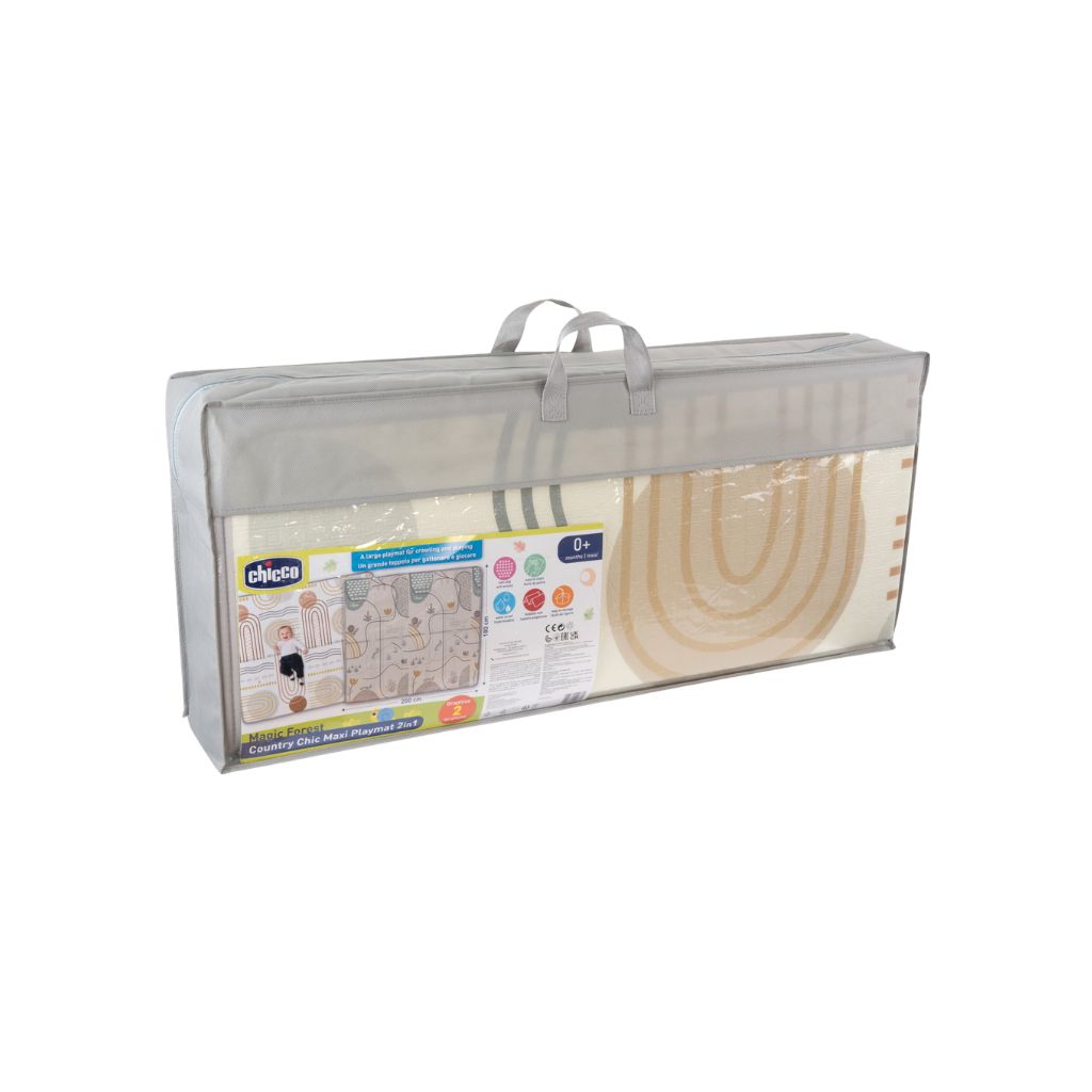 Chicco Tapis d'éveil Maxi 2 en 1 Nature Multicolore