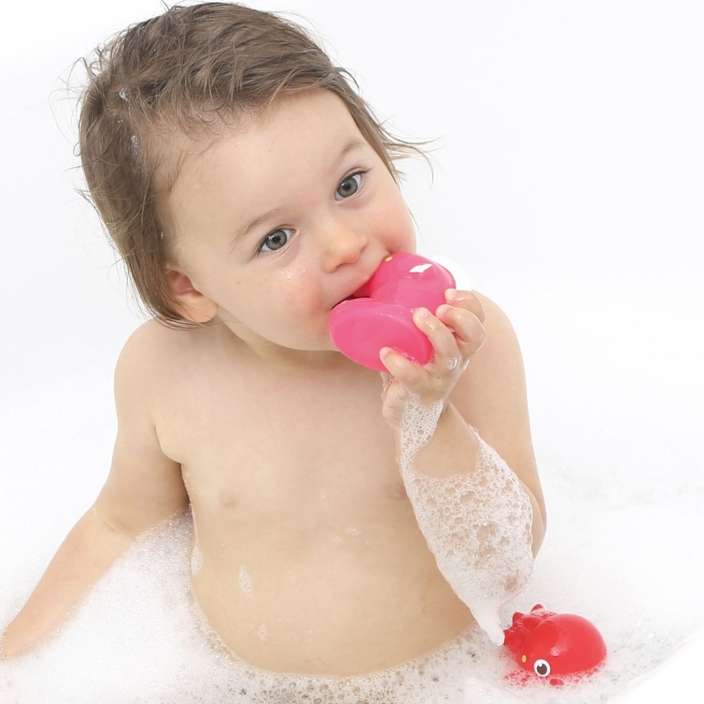 LUDI Jouets de bain sur le thème de la mer multicolores – 12 pièces