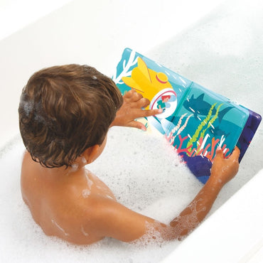 LUDI Jouets pour le bain Livre magique pour le bain Thème Mer Multicolore