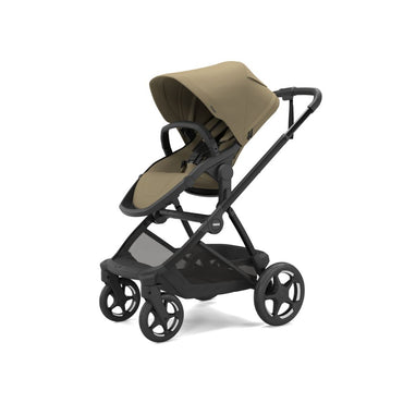 Thule Pousette 3 en 1 Charm Faded Khaki + Nacelle Faded Khaki + Siège-auto Groupe 0+ Maple Faded Khaki + Adaptateur pour siège-auto