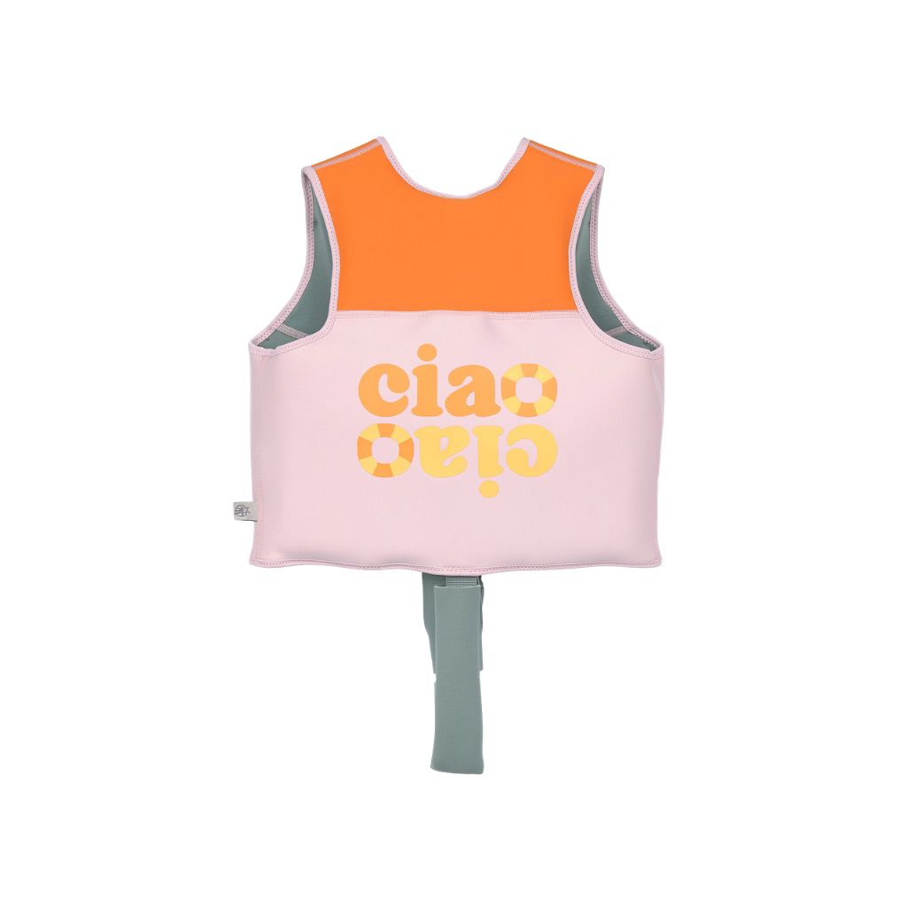 Lässig Zwemvest Pale Pink/Orange