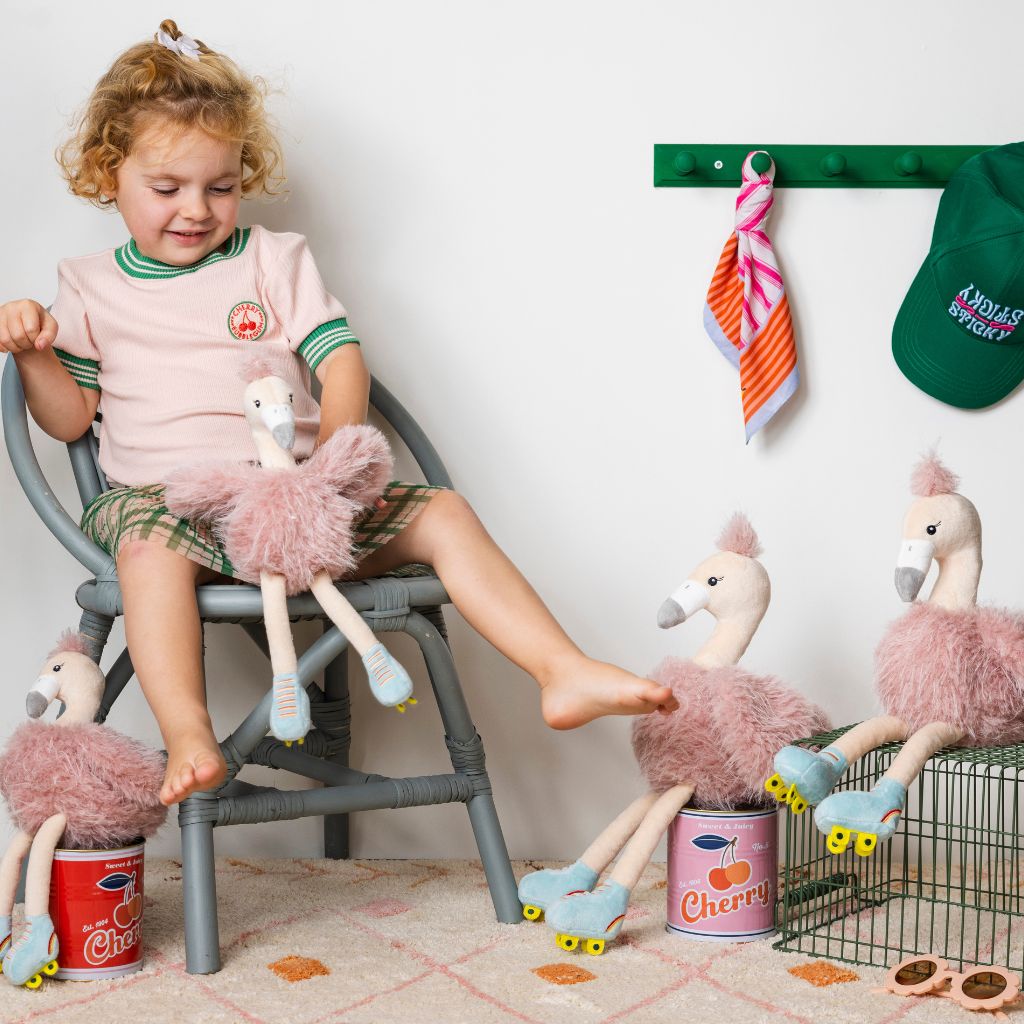 Happy Horse Knuffel Flamingo Fame Roze 42 cm