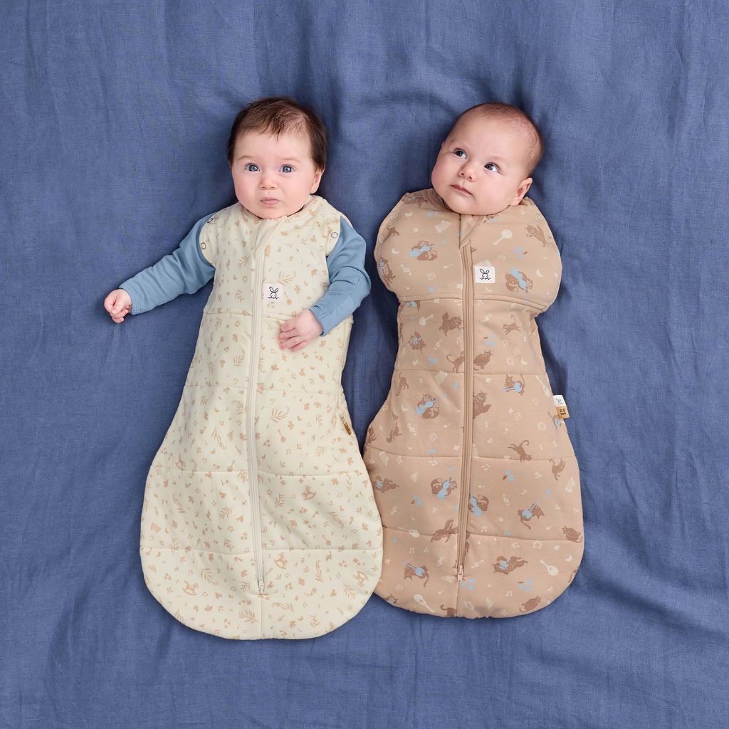 Ergopouch Inbakerzak / Winterslaapzak Ergococoon Lullaby TOG 2,5 Beige 60 cm