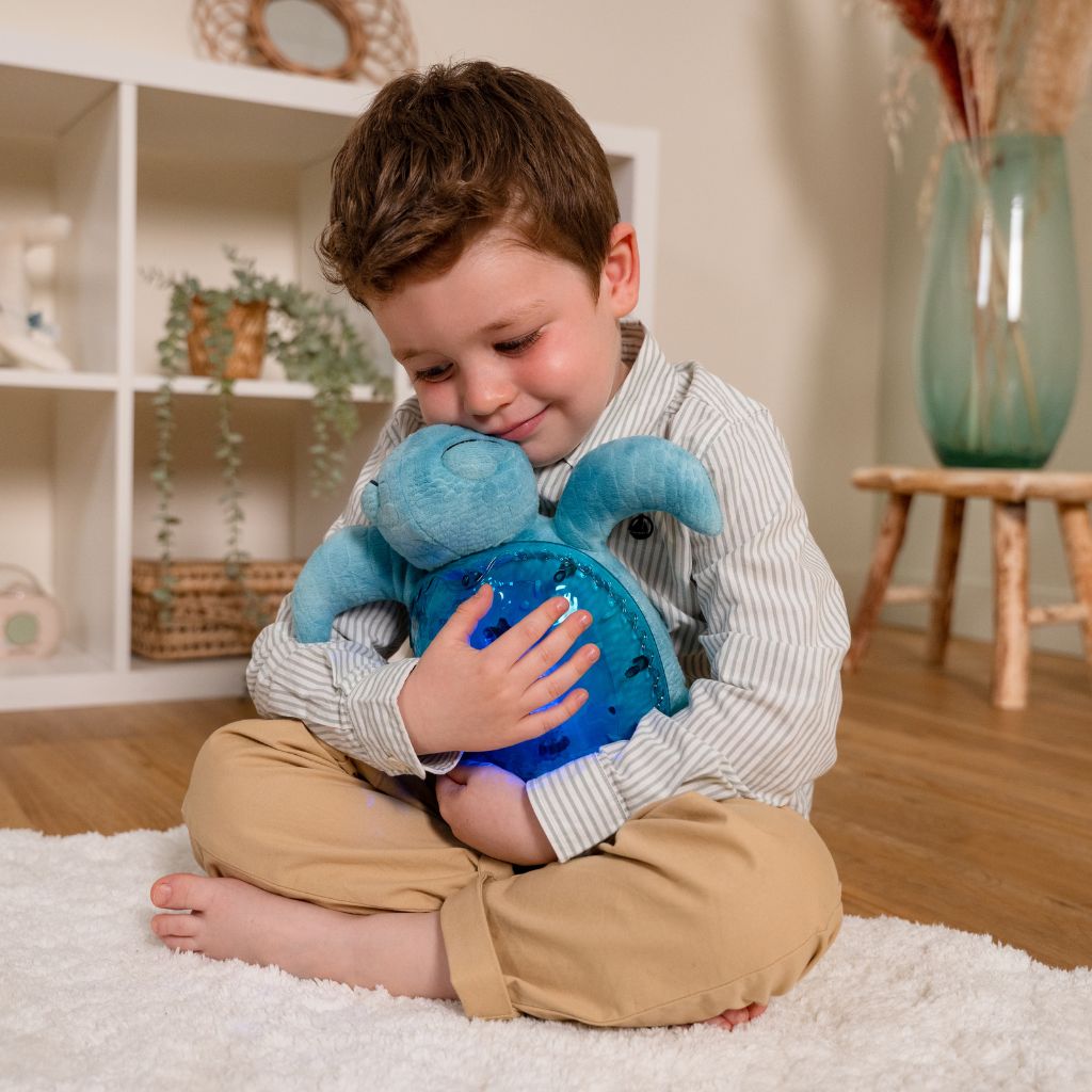 Cloud-B Tranquil Turtle Aqua Muzikale Babyprojector Blauw