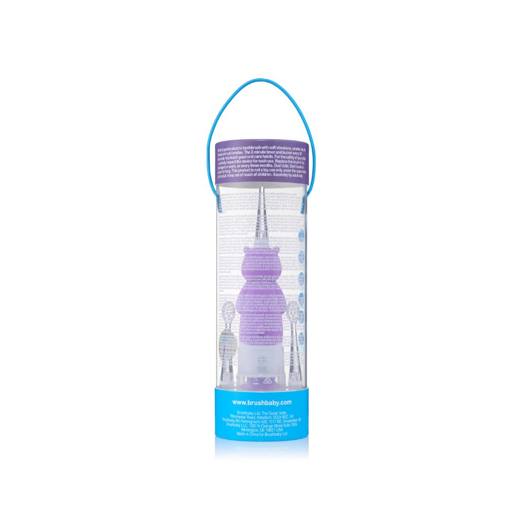 brush-baby Brosse à dents électrique WildOnes™ Holly l'hippopotame 0-10 ans