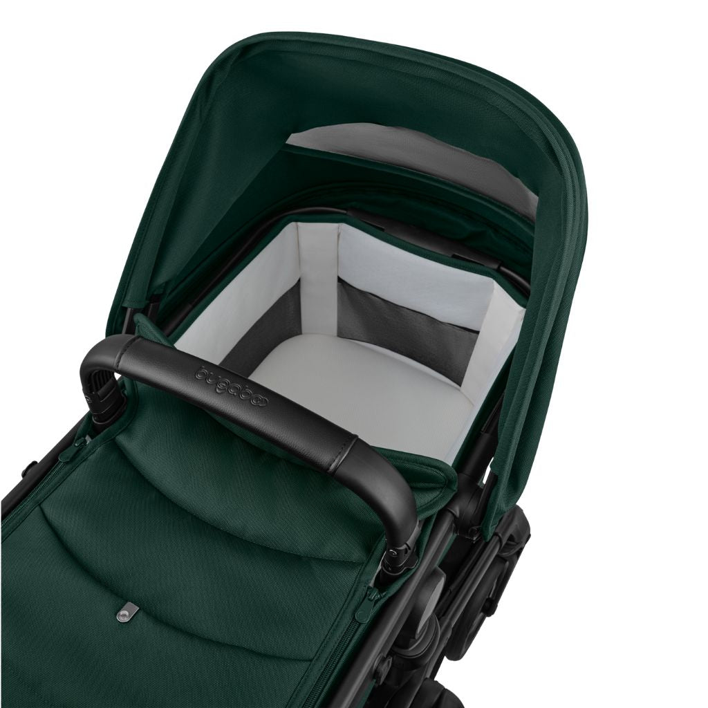 Bugaboo 2-in-1 kinderwagen Fox 5 Renew Fern Green + Draagmand Fern Green