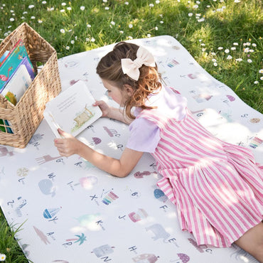 Little Gem Tapis de jeu ABC Multi 100 x 140 cm