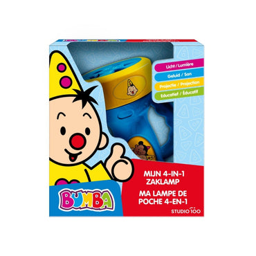 Bumba Mijn 4-in-1 Zaklamp Blauw