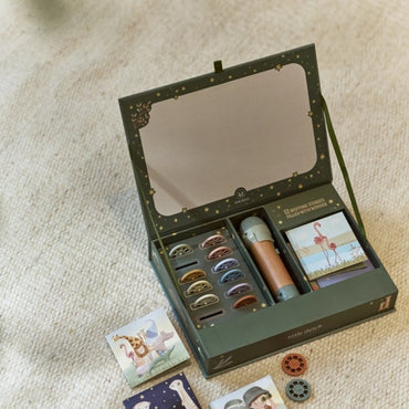Little Dutch Projecteur d'histoires Safari Friends Vert