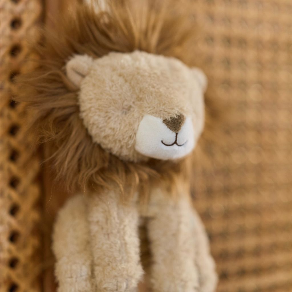 Little Dutch Jouet Musical à Tirette Safari Friends Lion Beige