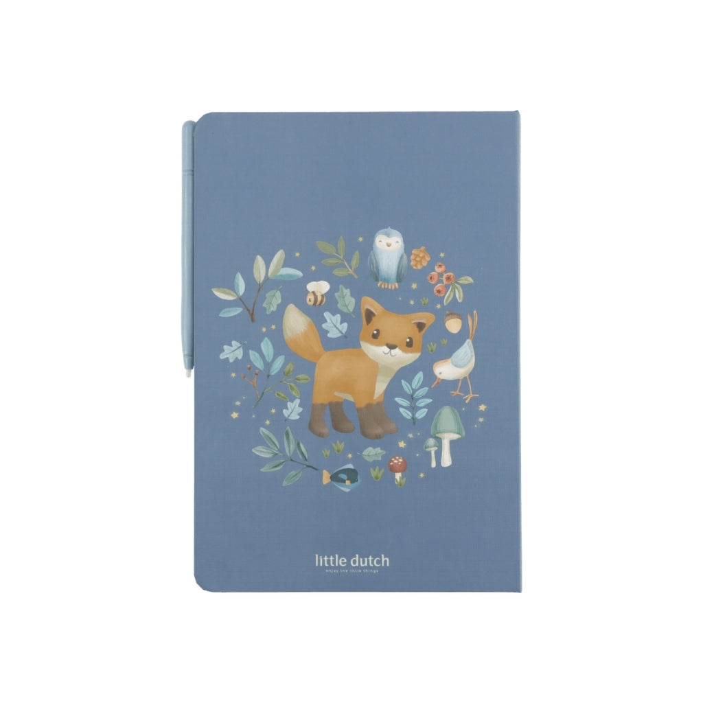 Little Dutch Tablette à dessin Forest Friends Blue