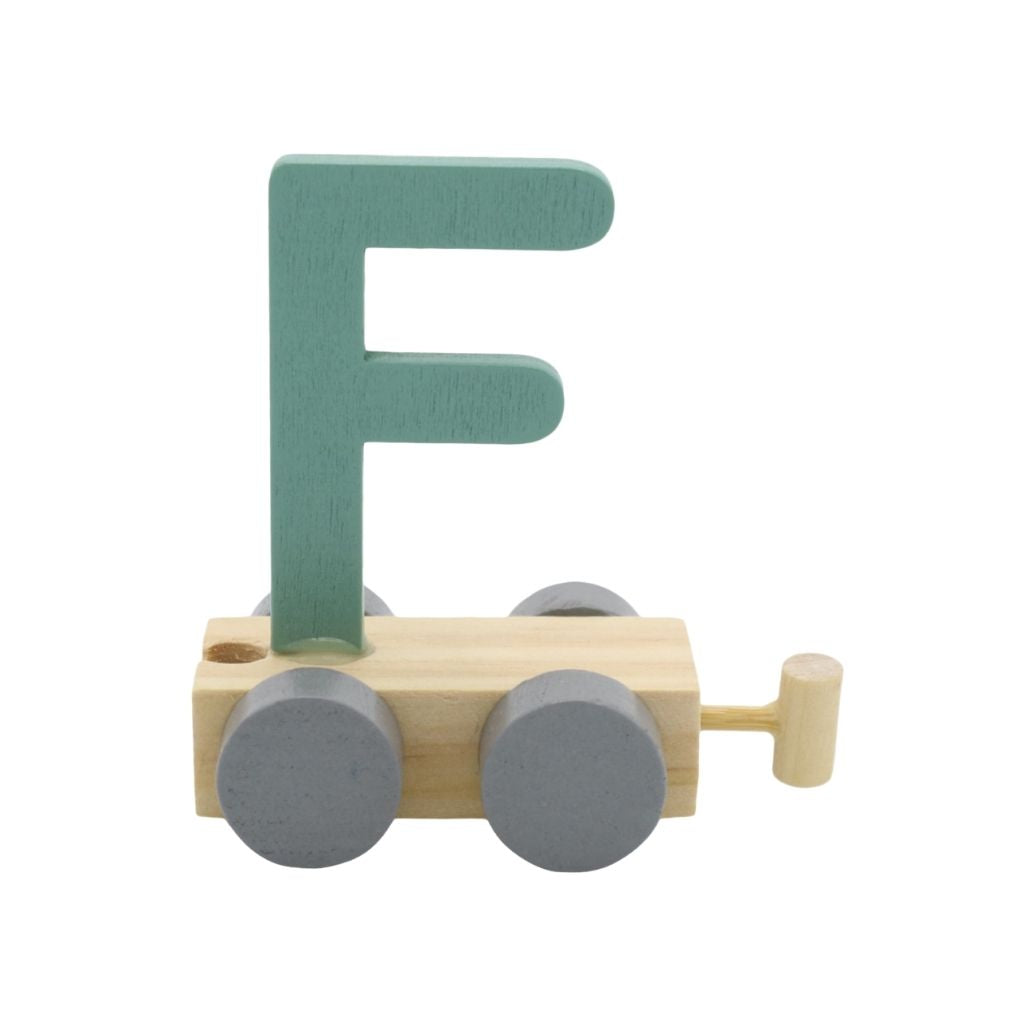 JEP! Lettre Train F Green Bois