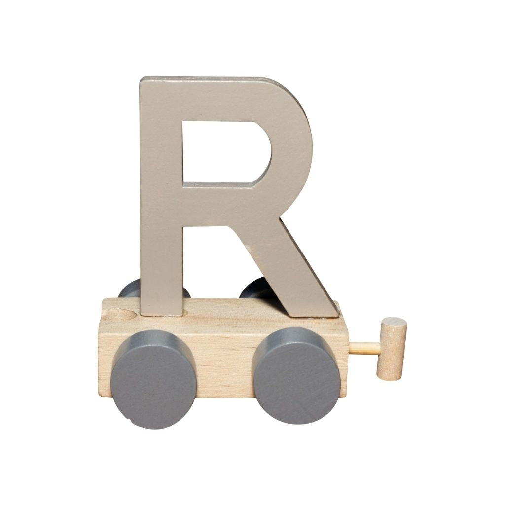 JEP! Lettre Train R Sand Bois