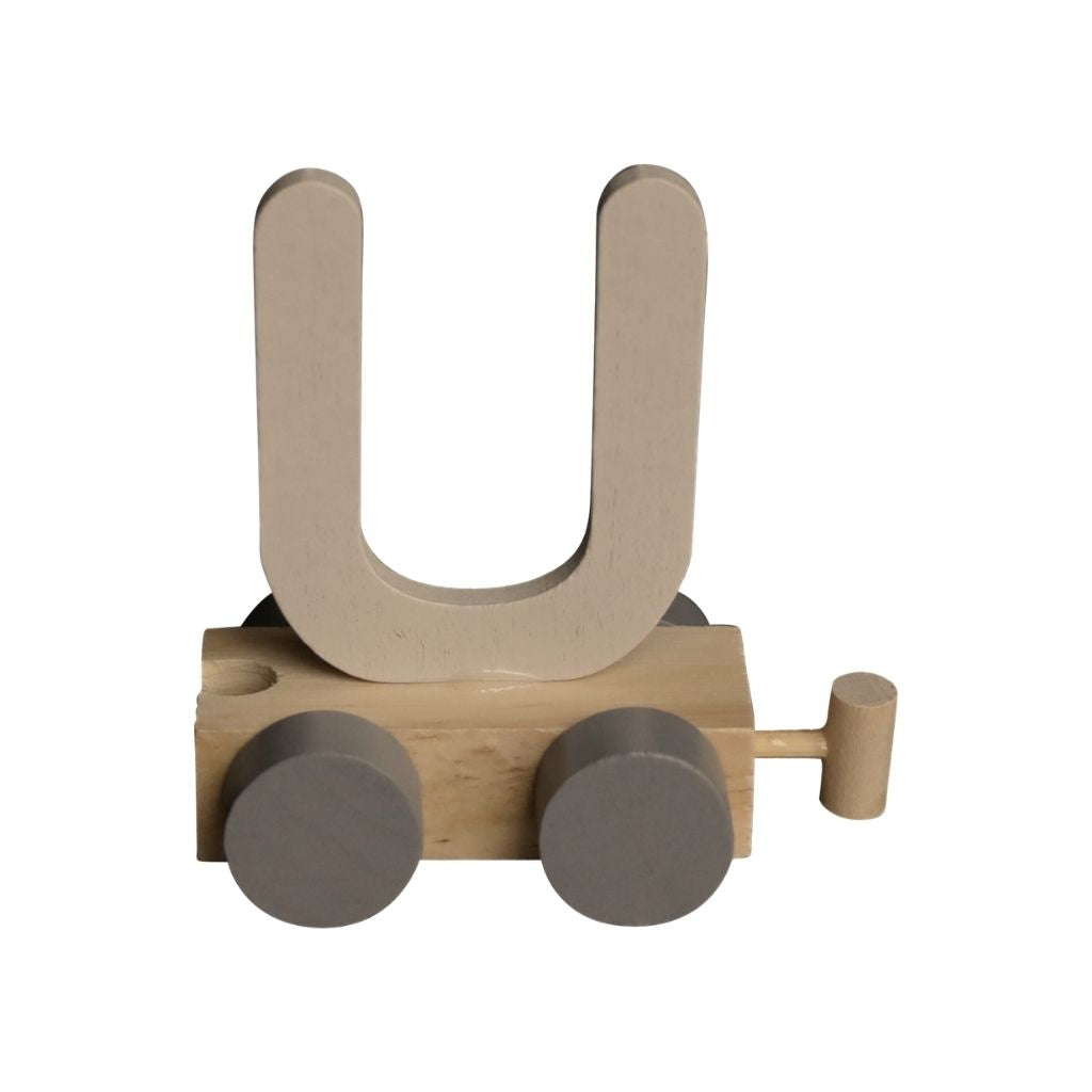 JEP! Lettre Train U Sand Bois