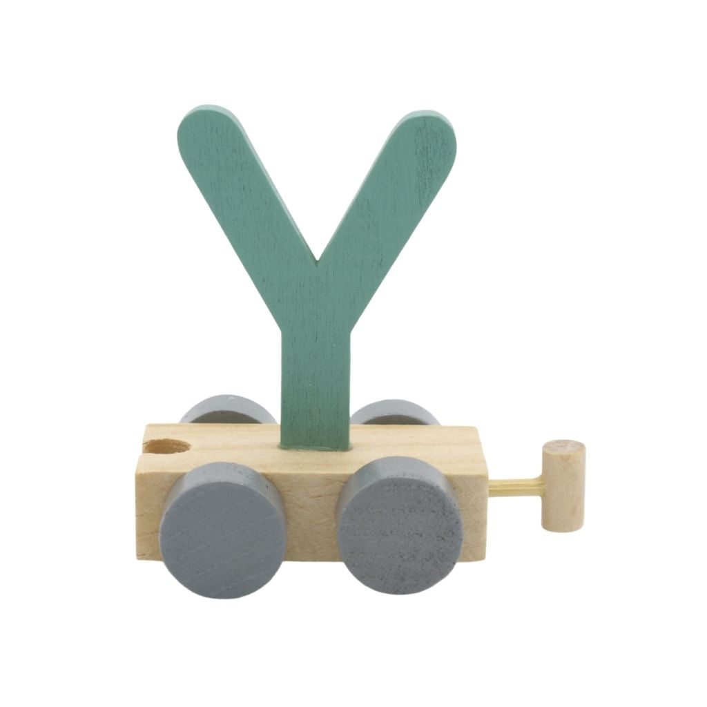 JEP! Lettre Train Y Green Bois