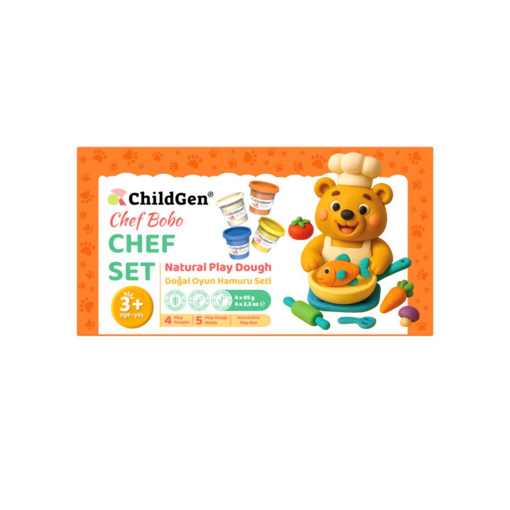 ChildGen Chef Set Kleurrijke Klei
