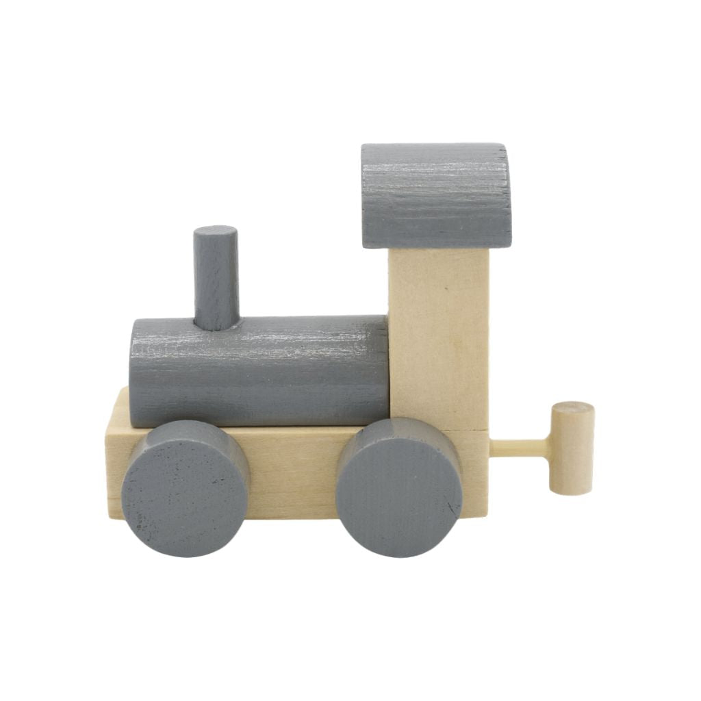 JEP! Locomotive à Roues Grises Wood