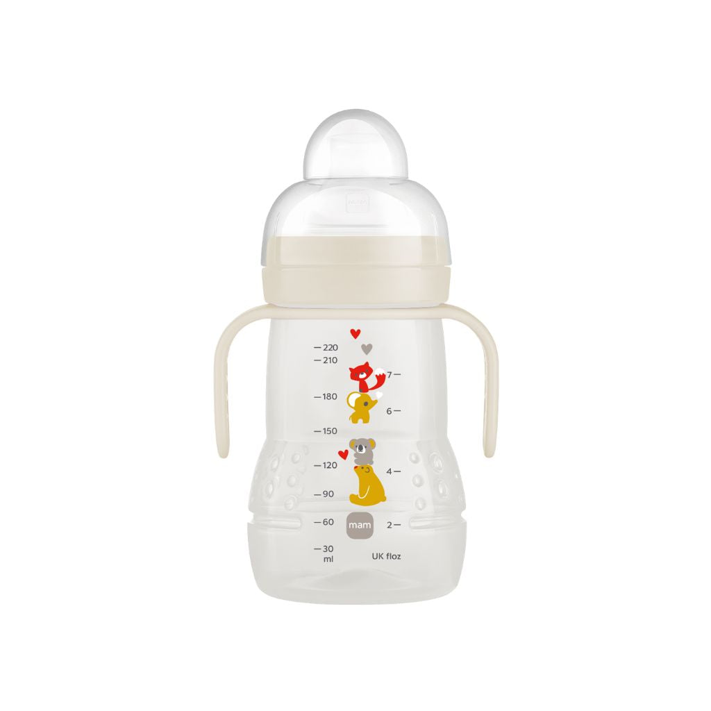 MAM Oefenbeker Trainer+ Beige 220 ml