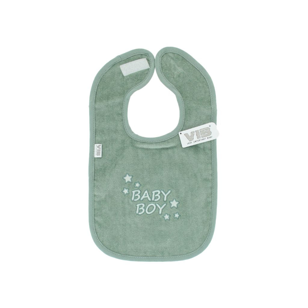 VIB Slabbetje "Baby Boy" Green