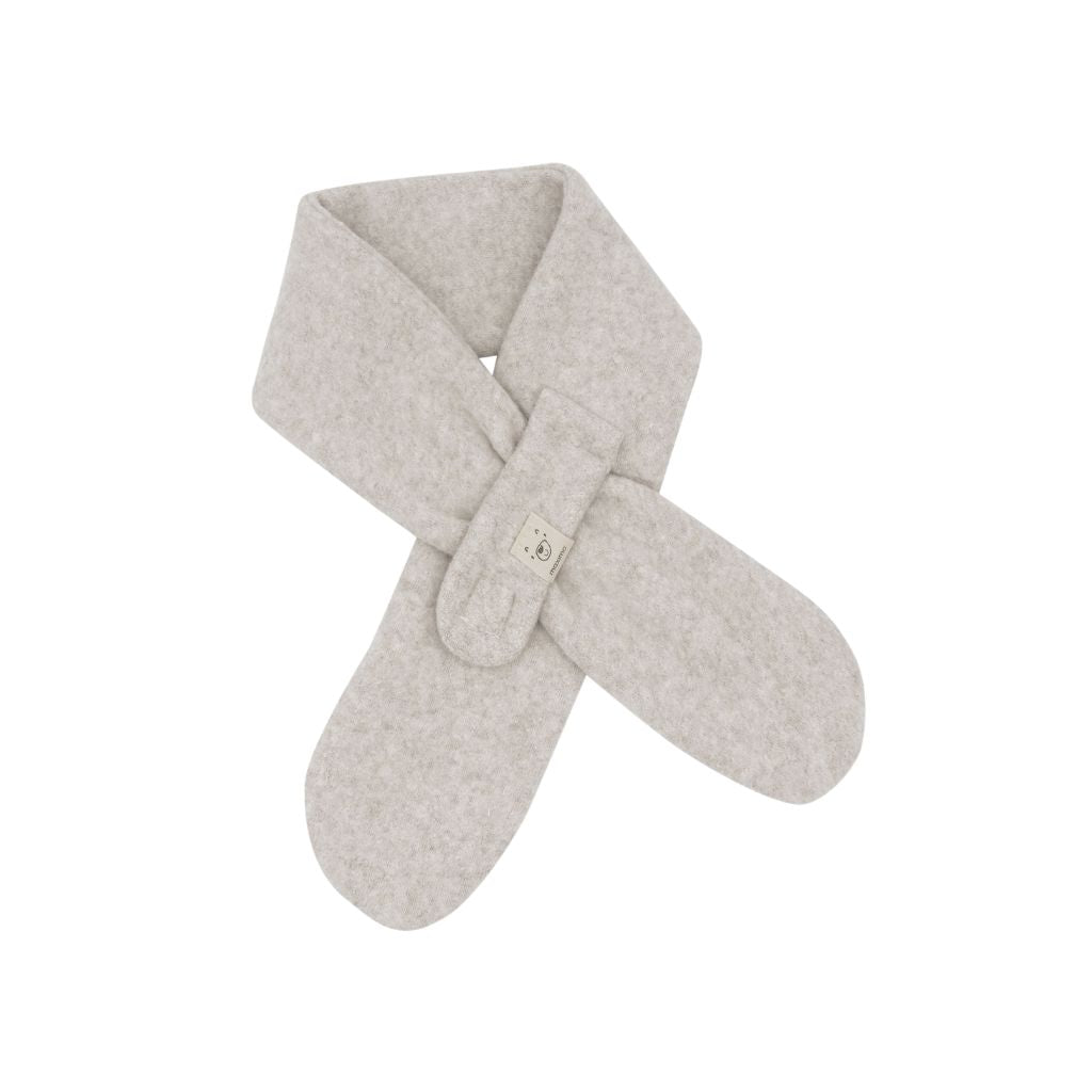Maximo Sjaal Fleece / Katoen Unisex Beige